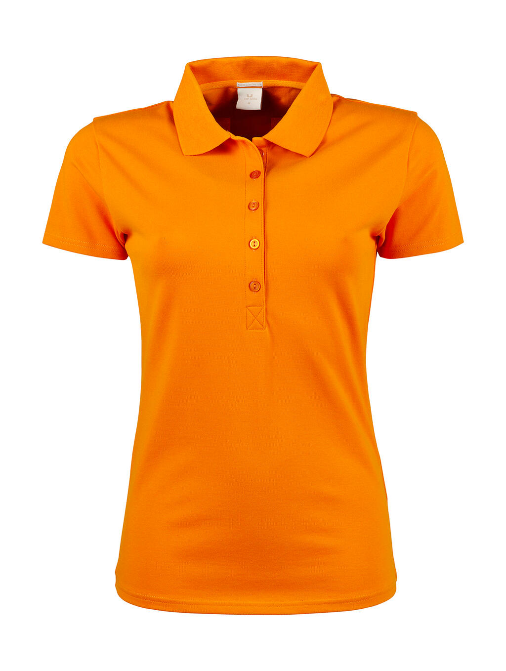Polo elástico de lujo para mujer - Mandarín
