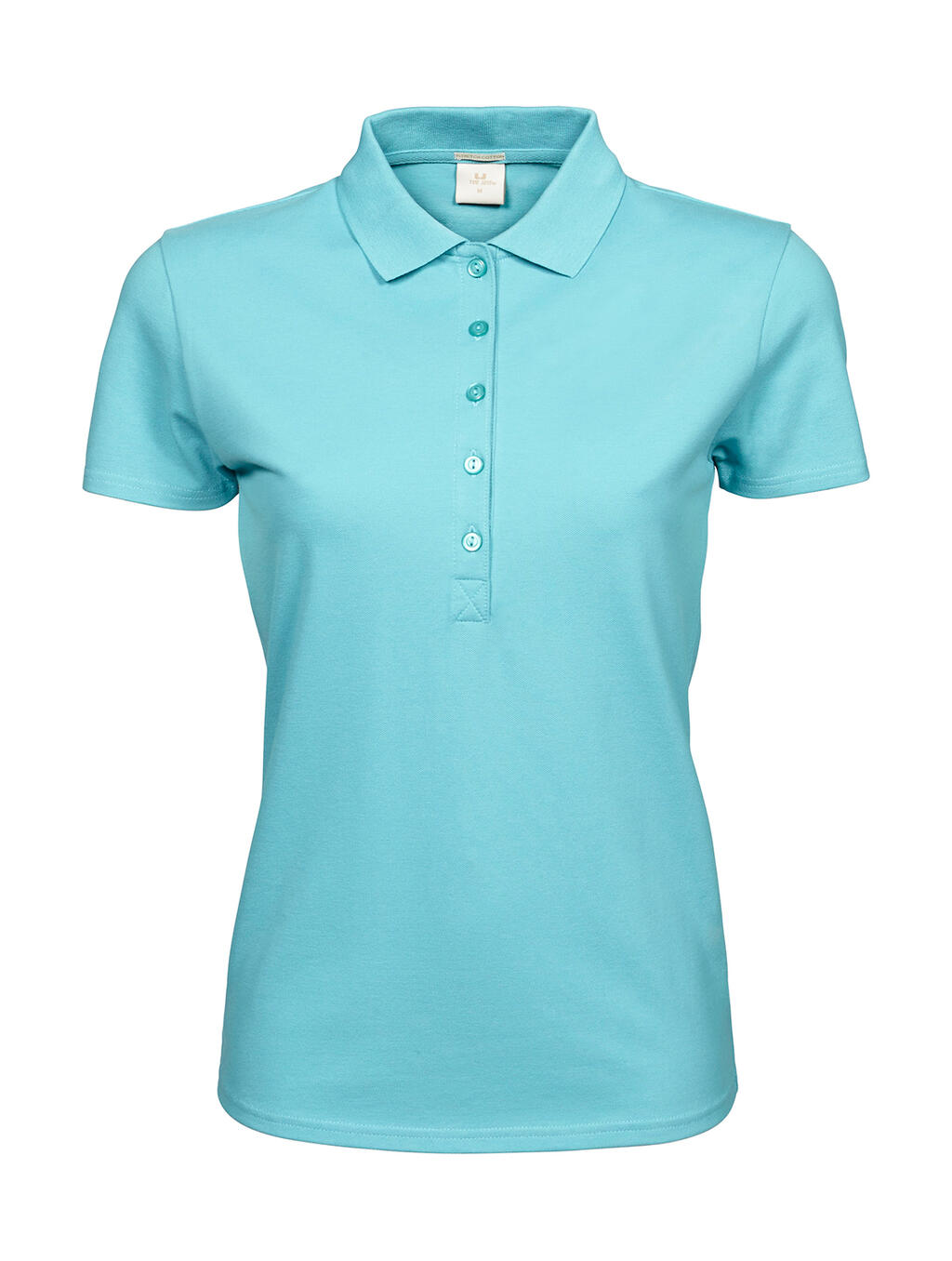 Polo elástico de lujo para mujer - Agua