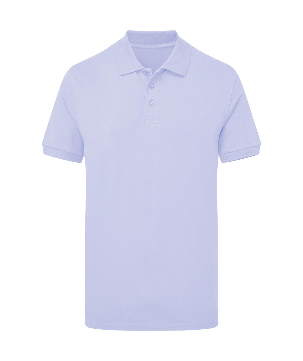 Polo elástico para hombre sin etiqueta de la marca - Aguas azules