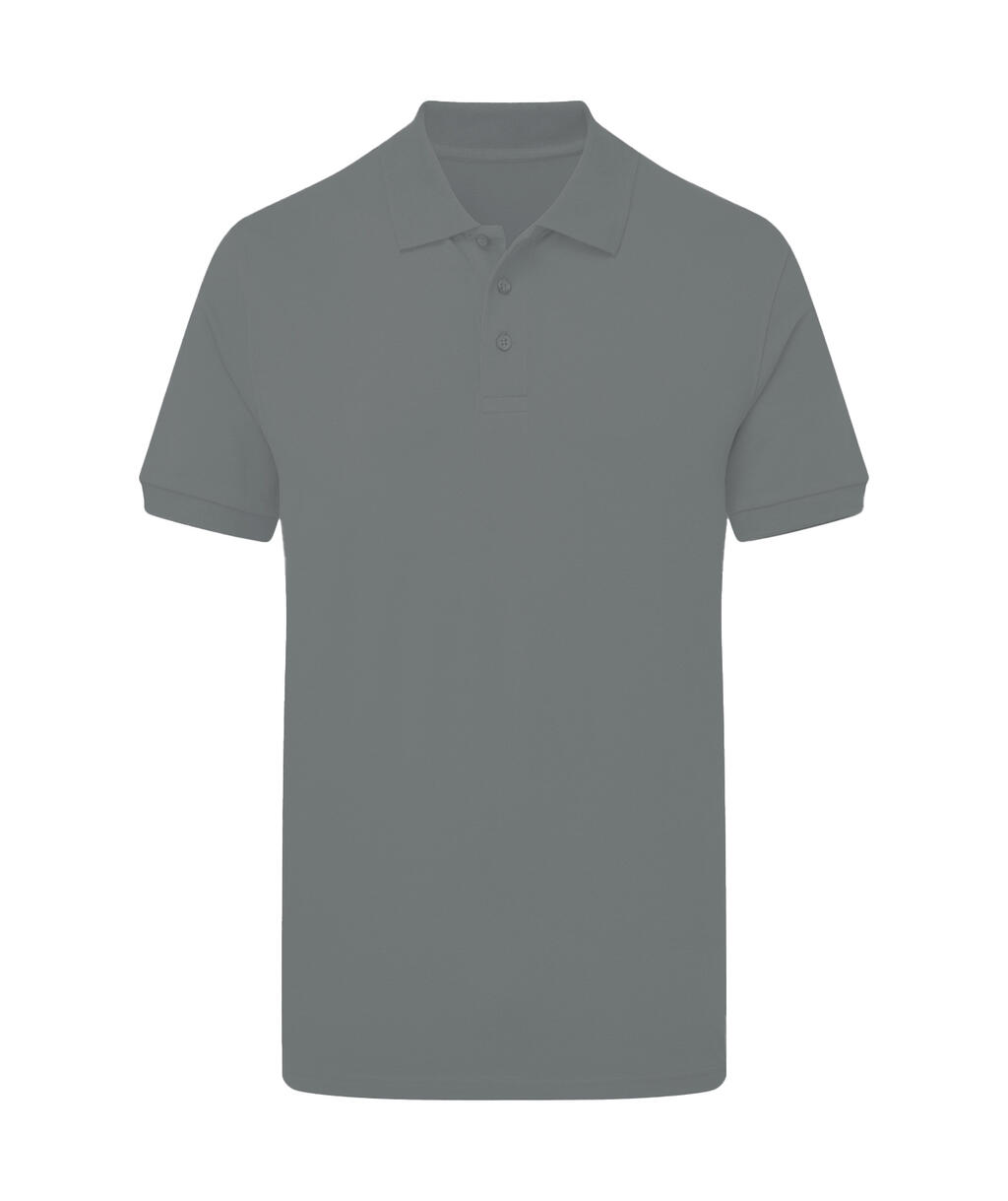 Polo elástico para hombre sin etiqueta de la marca - GRIS