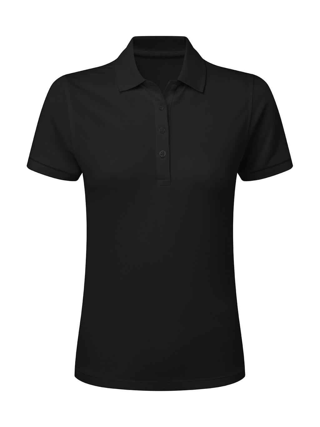 Polo elástico para mujer sin etiqueta de la marca. - 104 - NEGRO OSCURO