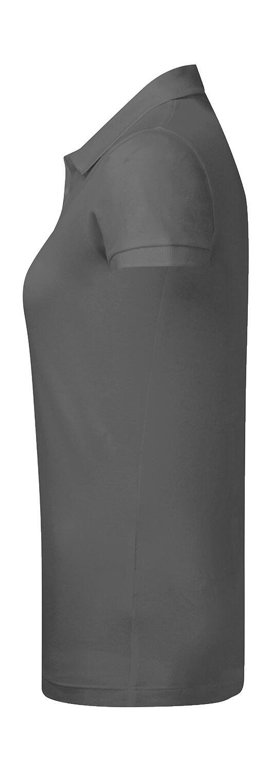 Polo elástico para mujer sin etiqueta de la marca.