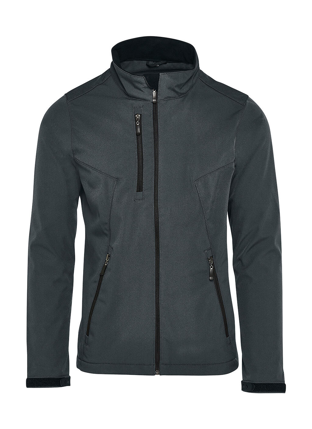 Chaqueta softshell para hombre sin etiqueta Signature - Gris oscuro