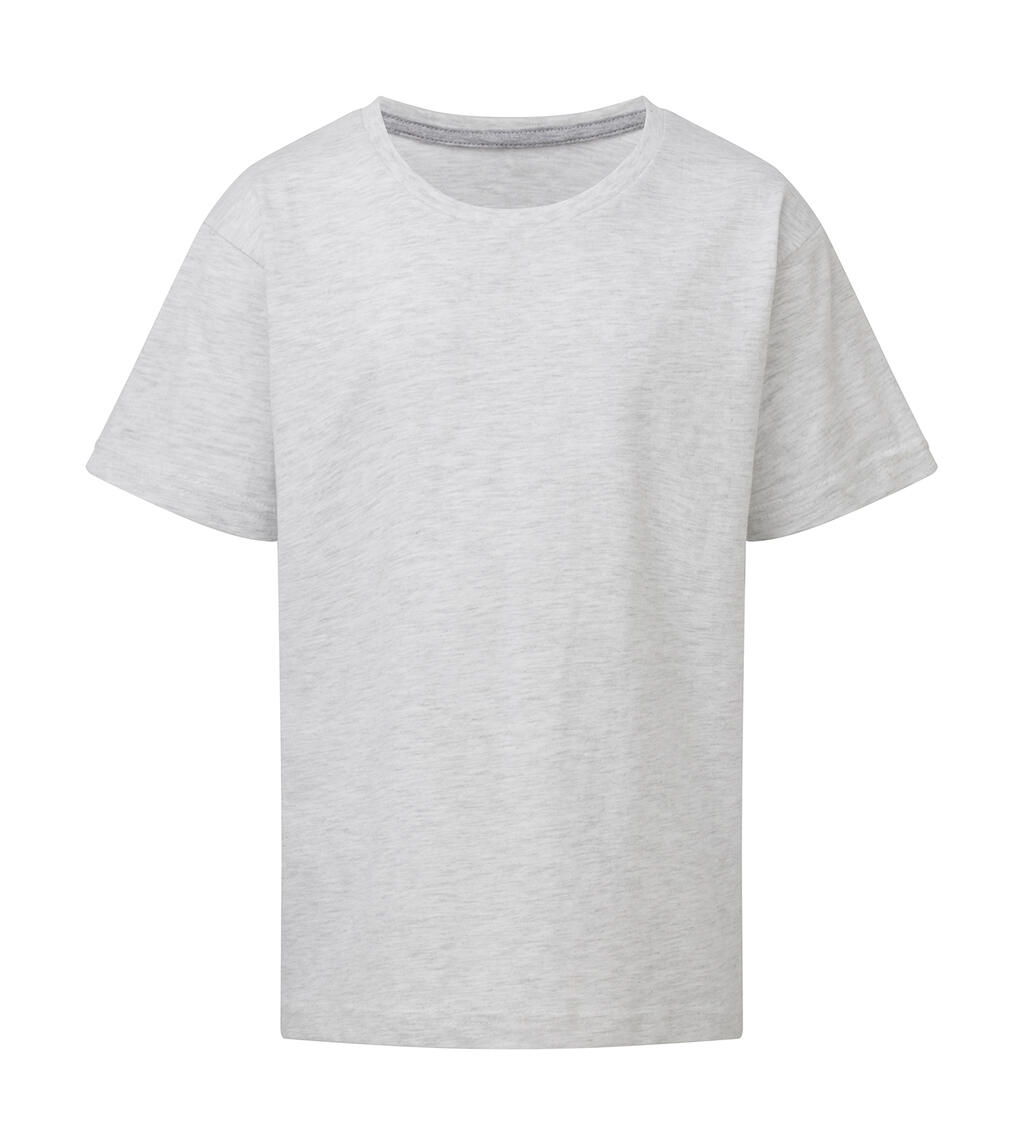 Camiseta infantil Signature sin etiqueta - 704 - GRIS CENIZA