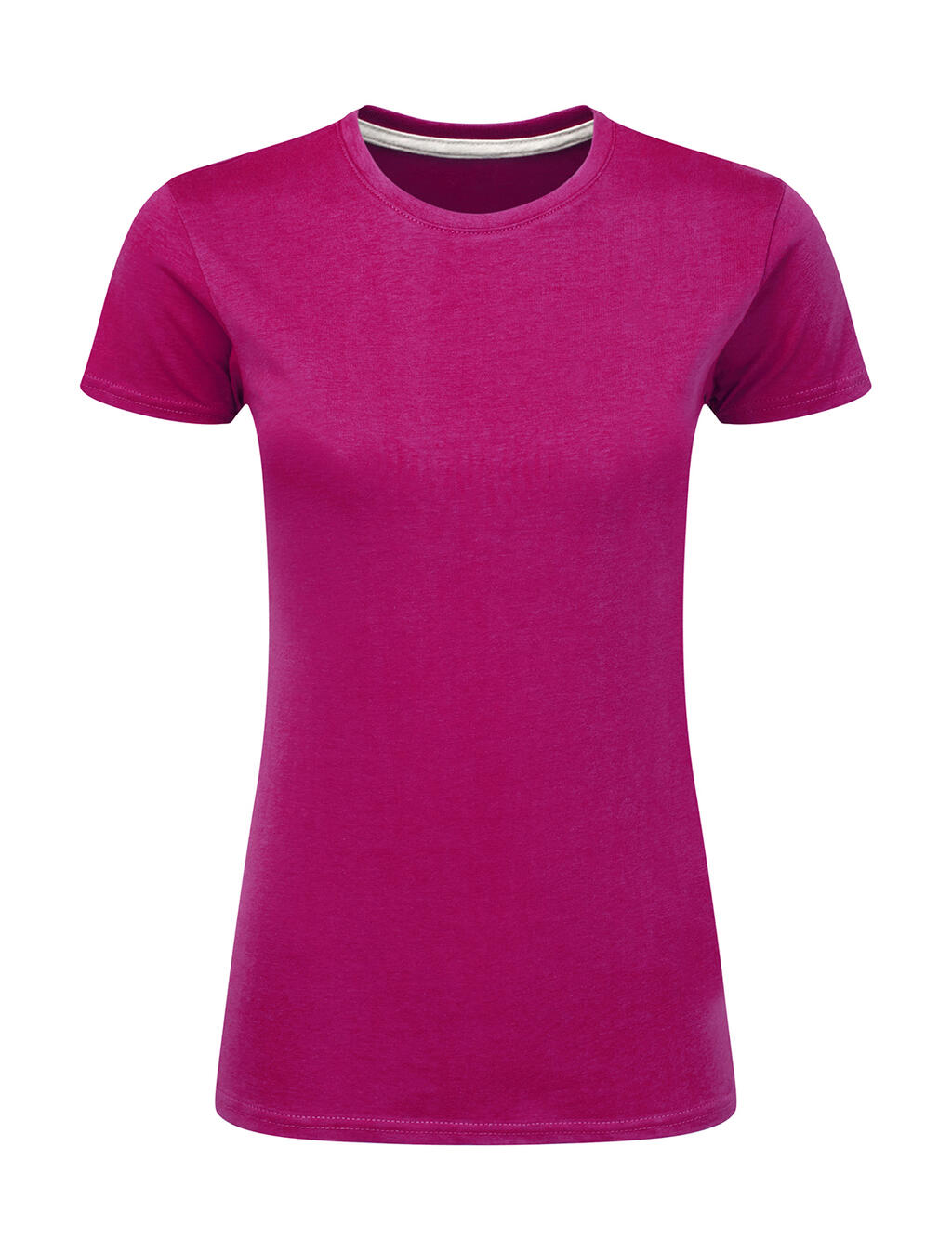 Camiseta de mujer Signature sin etiqueta - 423 - ROSA OSCURO