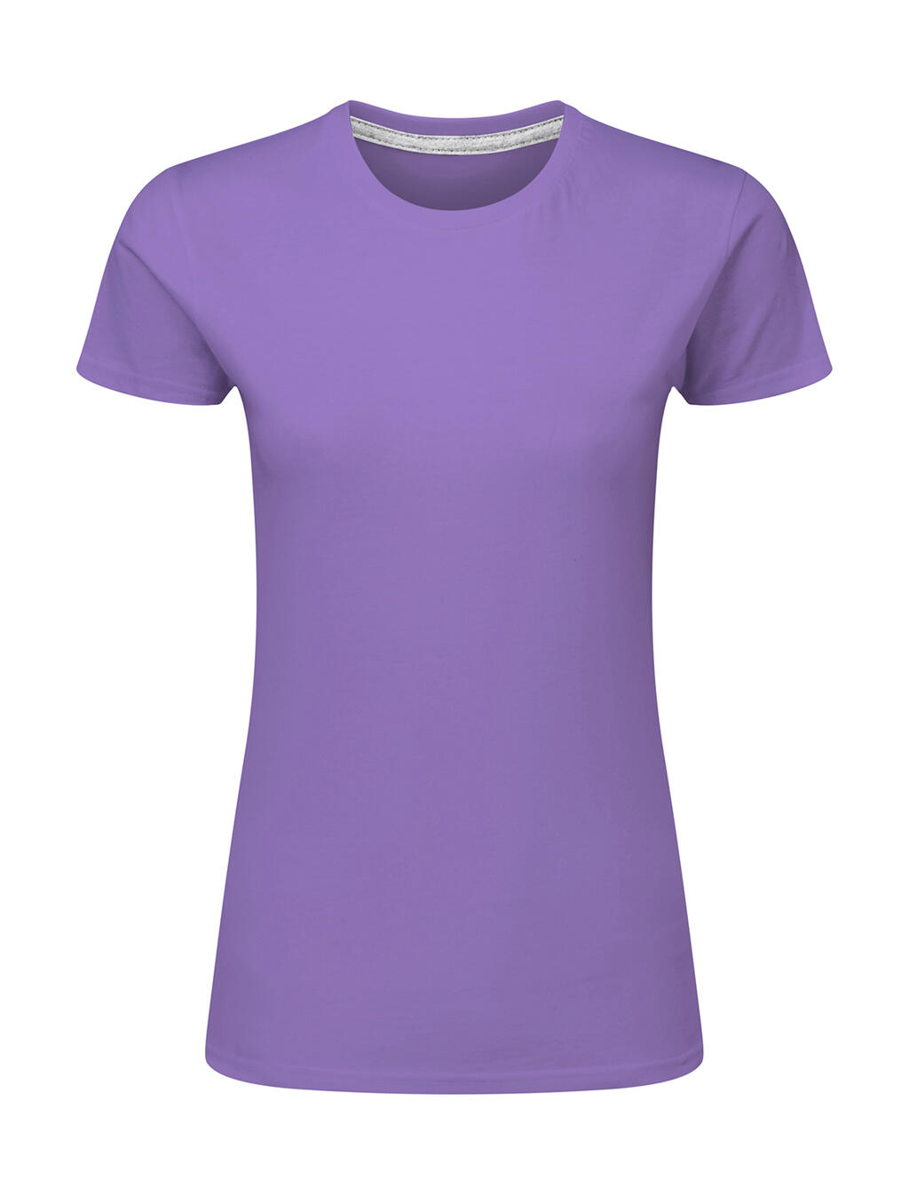 Camiseta de mujer Signature sin etiqueta - 348 - ASTER PÚRPURA