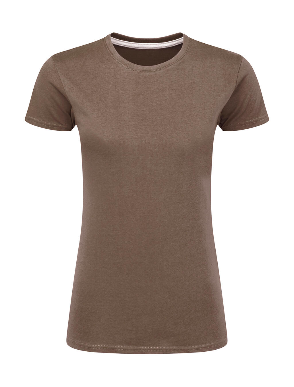 Camiseta de mujer Signature sin etiqueta - 709 - GRIS OSCURO