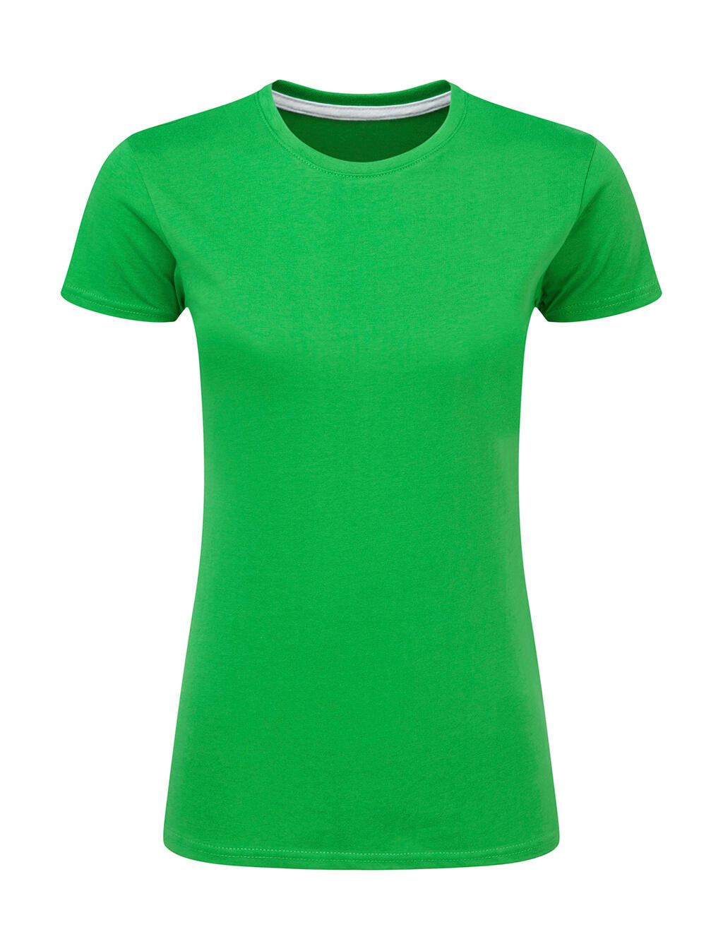 Camiseta de mujer Signature sin etiqueta - Verde Kelly