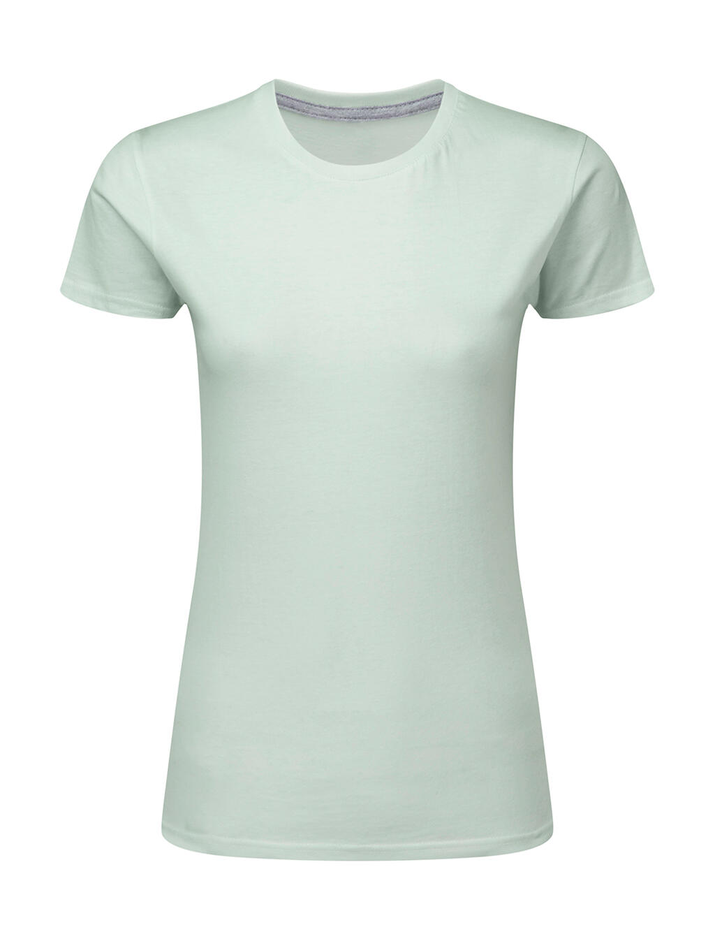 Camiseta de mujer Signature sin etiqueta - 118 - GRIS MERCURIO