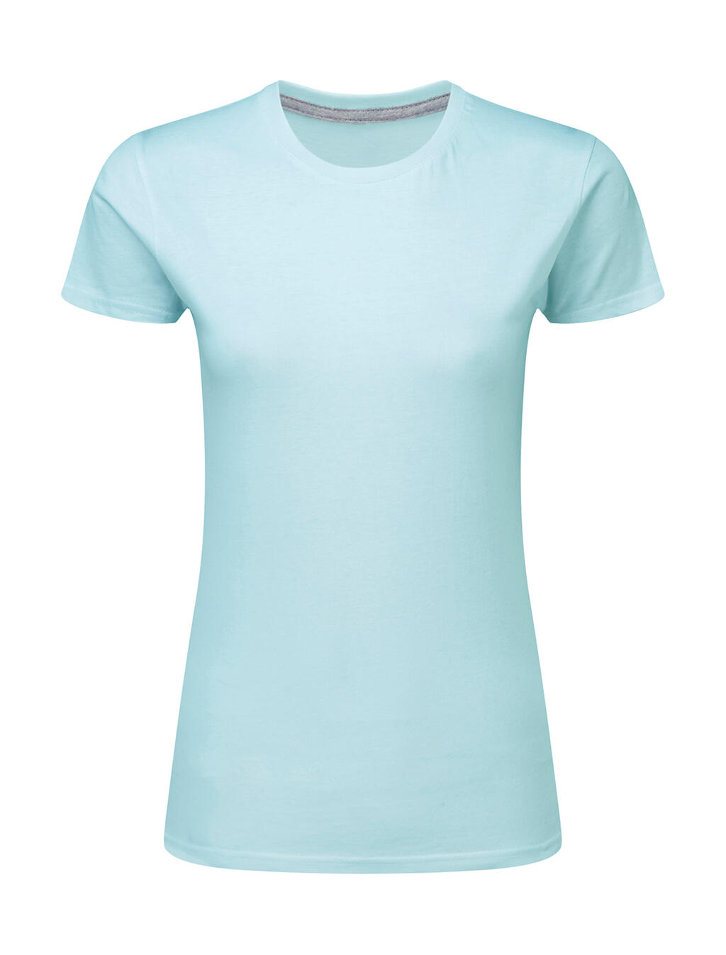 Camiseta de mujer Signature sin etiqueta - 308 - AZUL ÁNGEL