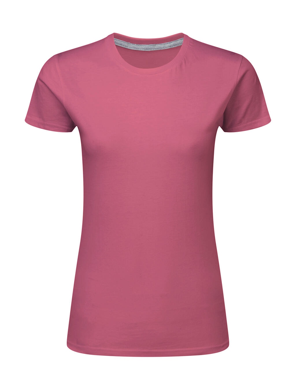 Camiseta de mujer Signature sin etiqueta - 406 - CASSIS