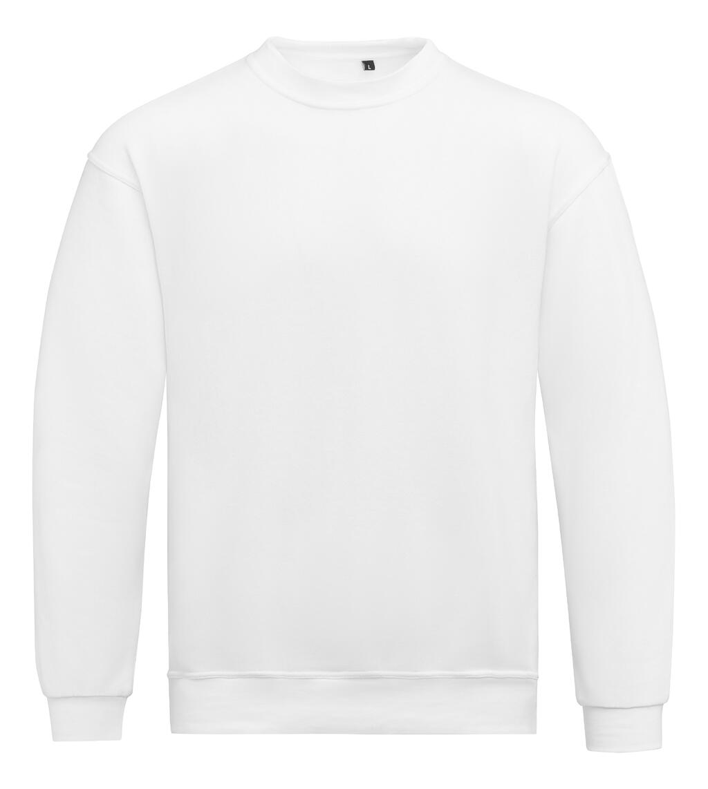 Sudadera unisex de cuello redondo - 000 - Blanco