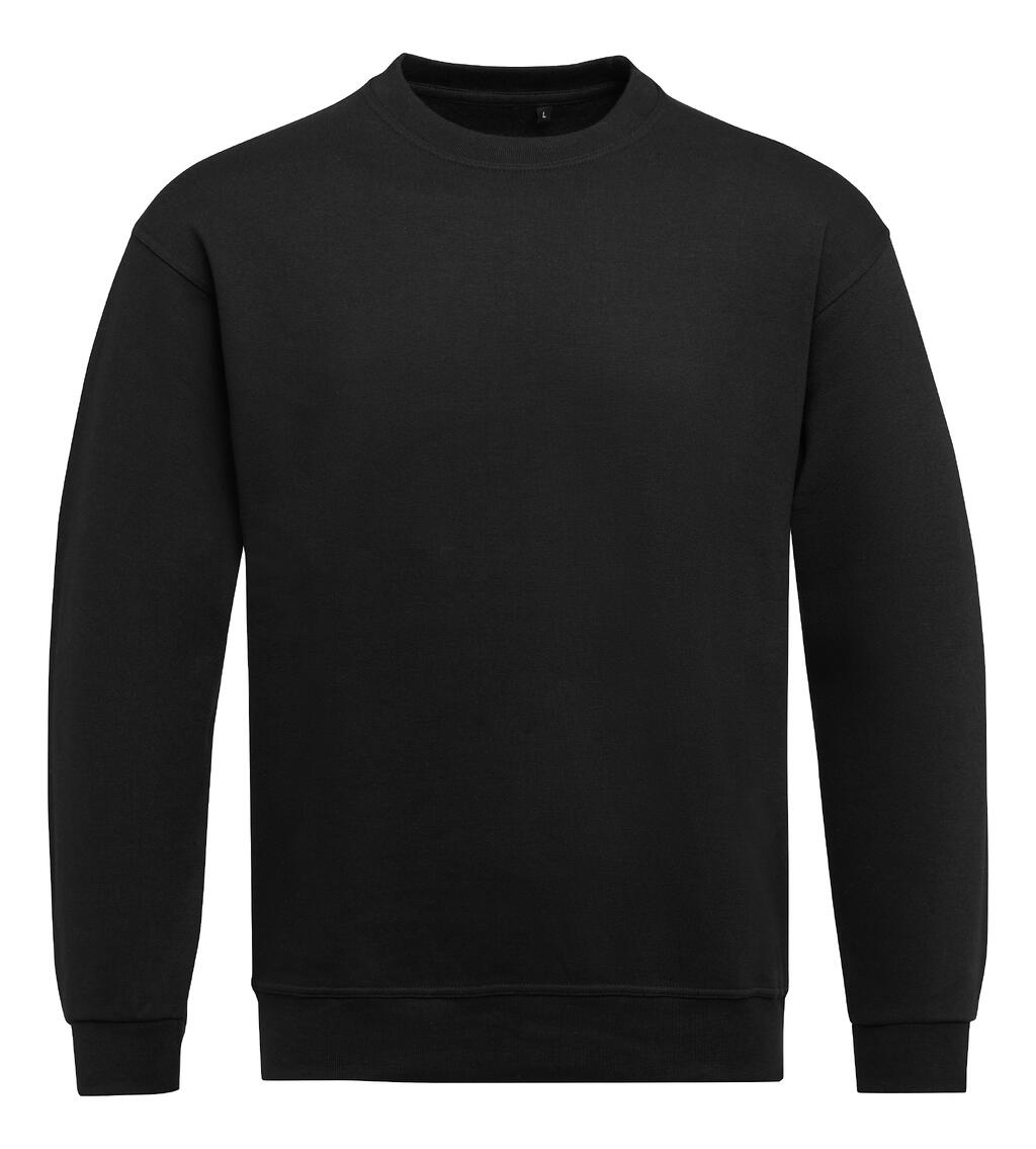 Sudadera unisex de cuello redondo - 101 - Negro
