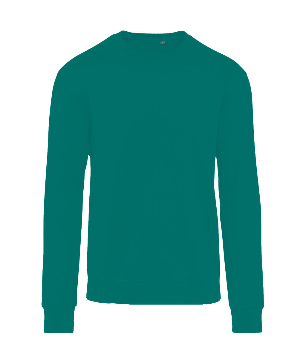 Sudadera de cuello redondo sin etiqueta Signature - 537 - Verde esmeralda