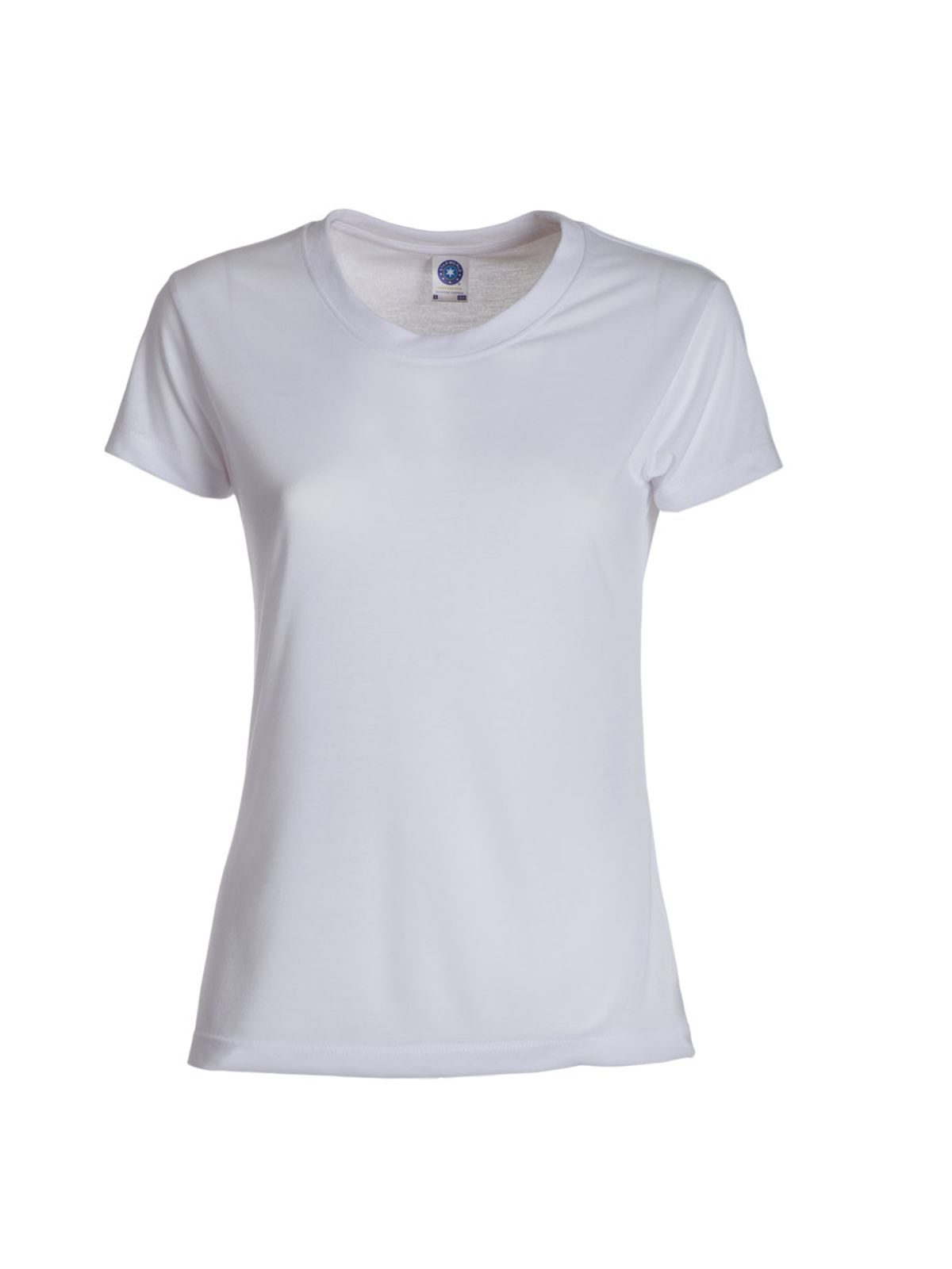 Camiseta de mujer Gold Label para venta al por menor - Atolón/Blanco