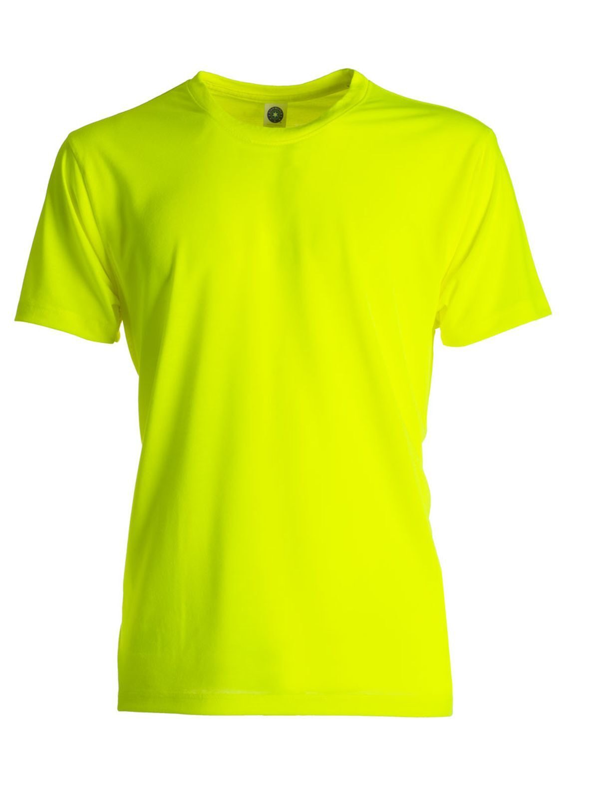 Camiseta de alto rendimiento para hombre - 64 - Amarillo fluorescente