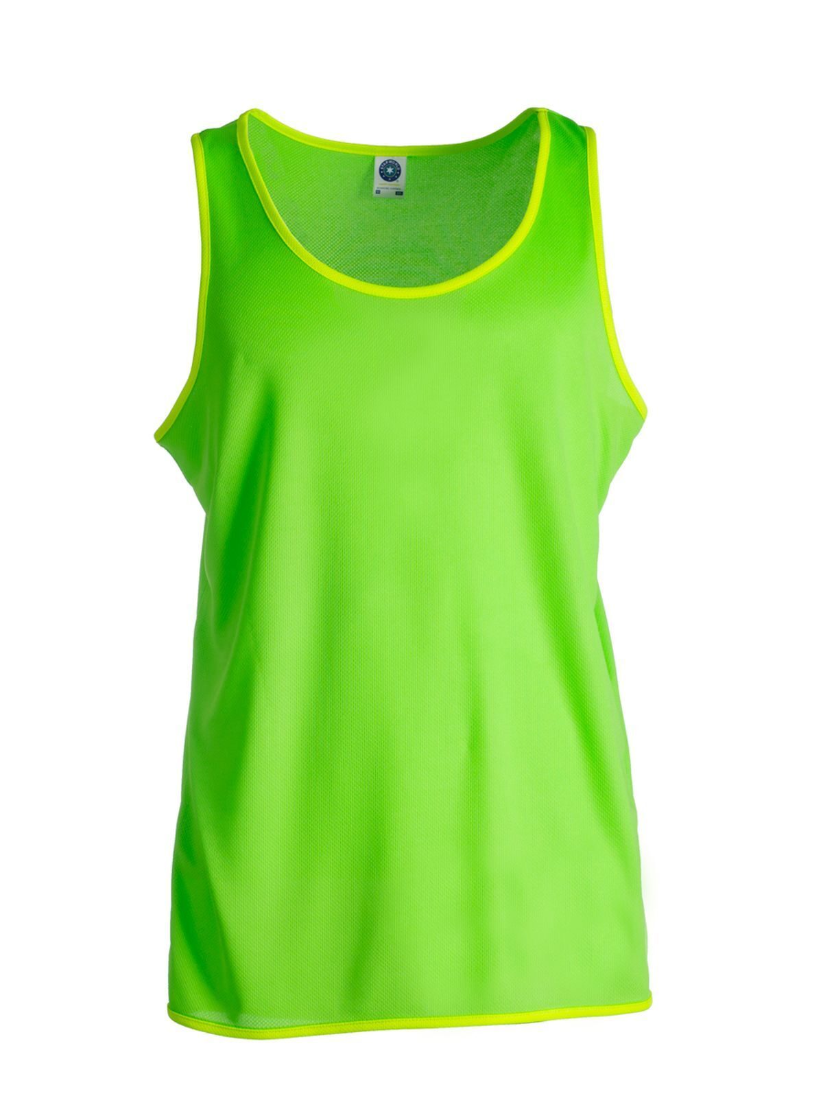 Chaleco deportivo de contraste para hombre - 64 - Amarillo fluorescente