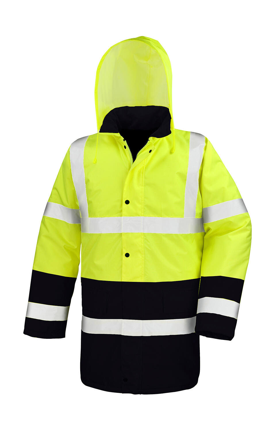 Chaqueta bicolor Safety Core para autopista - 394 - Amarillo fluorescente