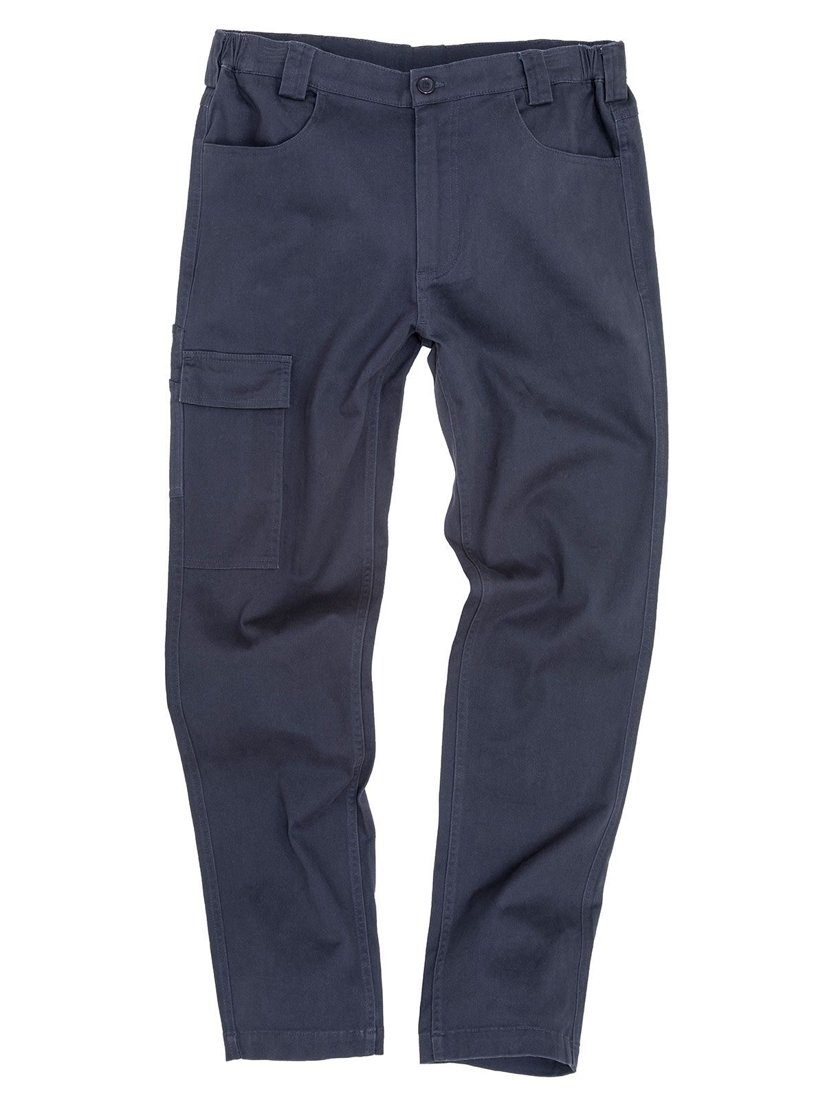 Chino ajustado súper elástico - NVRD - Azul marino