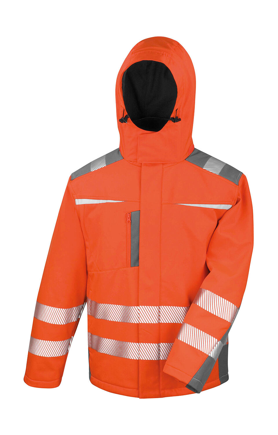 Abrigo SoftShell dinámico - FLOR - Naranja Flo