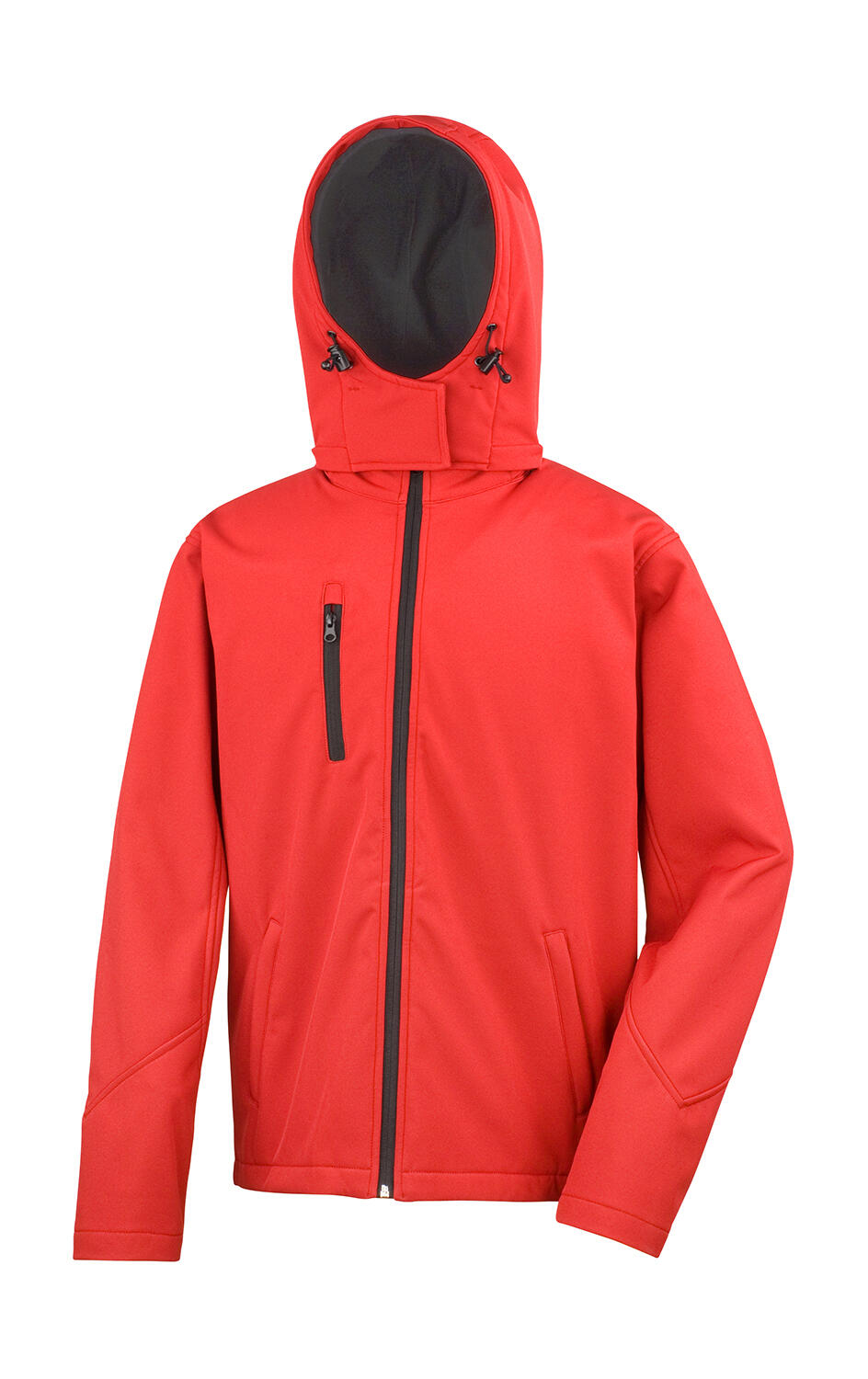 Chaqueta softshell TX Performance con capucha - RDBK - Rojo/Negro