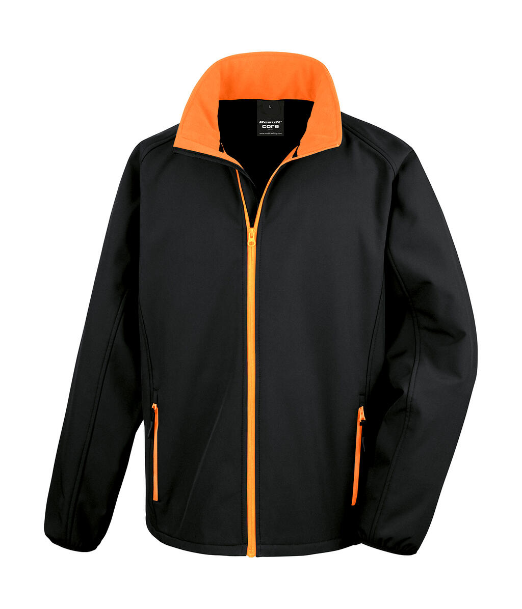 Chaqueta softshell imprimible - 178 - Naranja