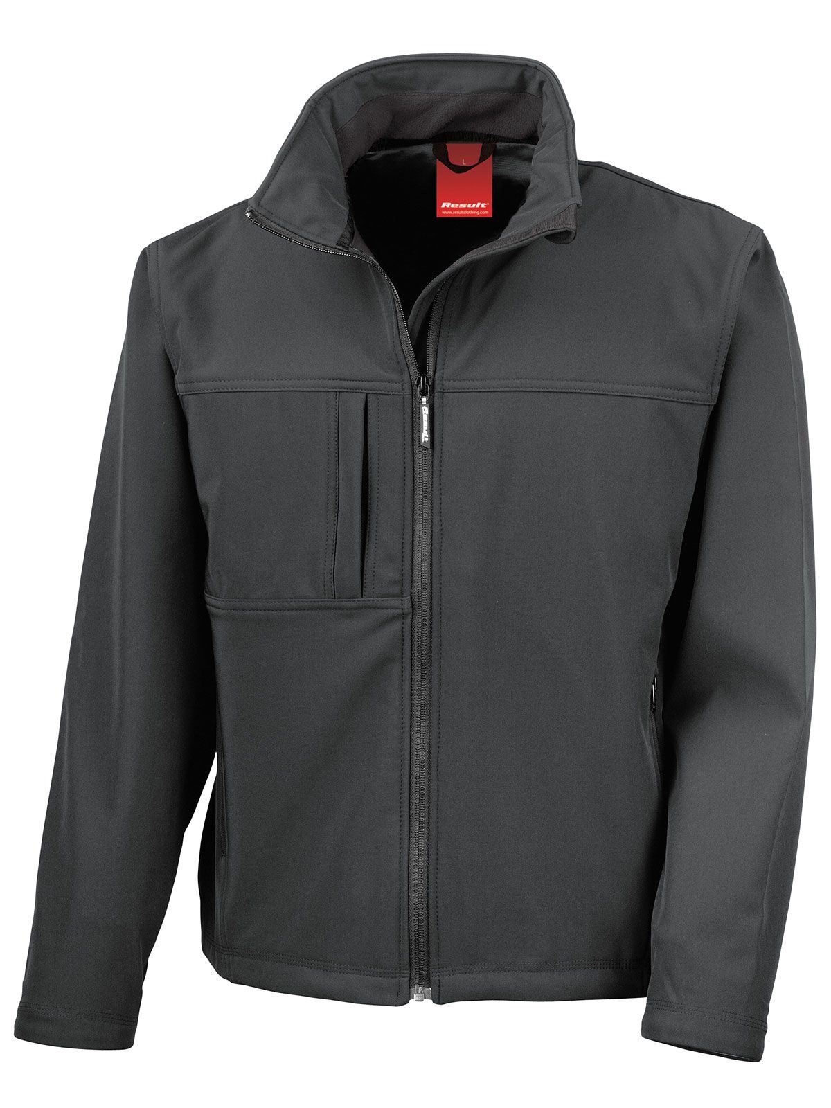 Chaqueta softshell clásica - BLK - Negro
