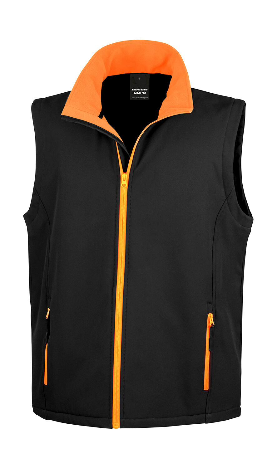 Chaleco softshell imprimible - 178 - Naranja