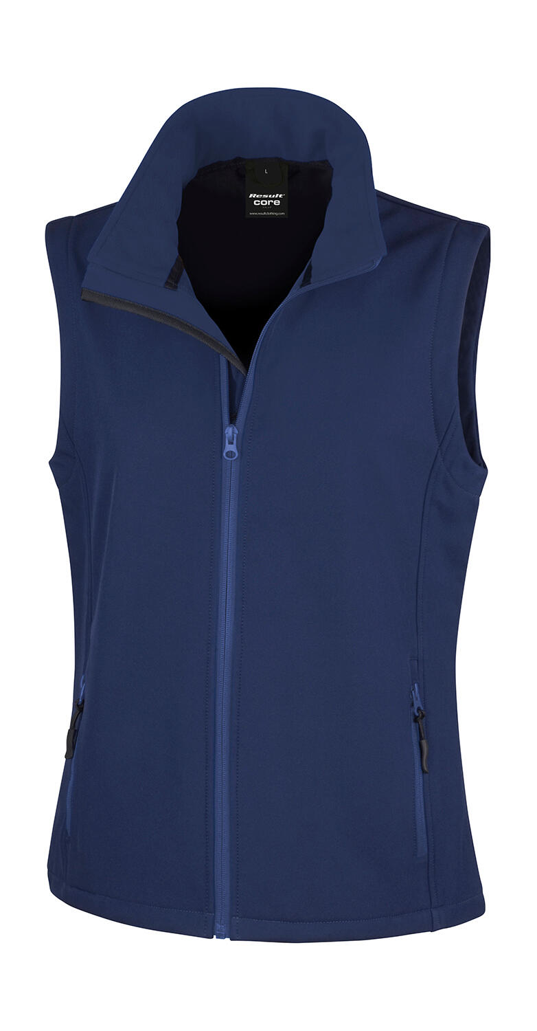 Chaleco softshell imprimible para mujer - 248 - Marina