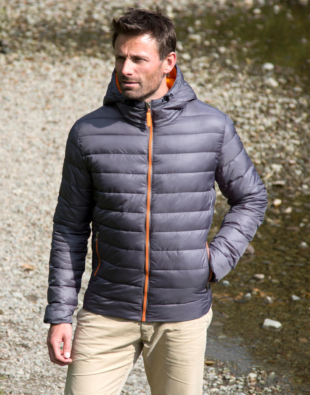 Chaqueta con capucha Snow Bird