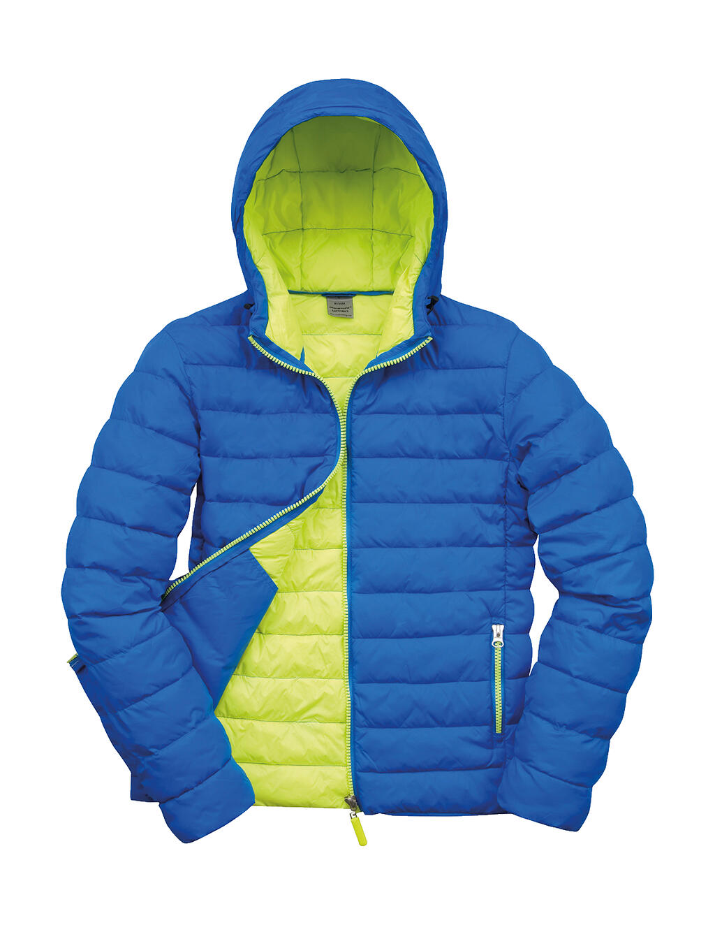 Chaqueta con capucha Snow Bird - 358 - Ponche Azul Océano De Lima
