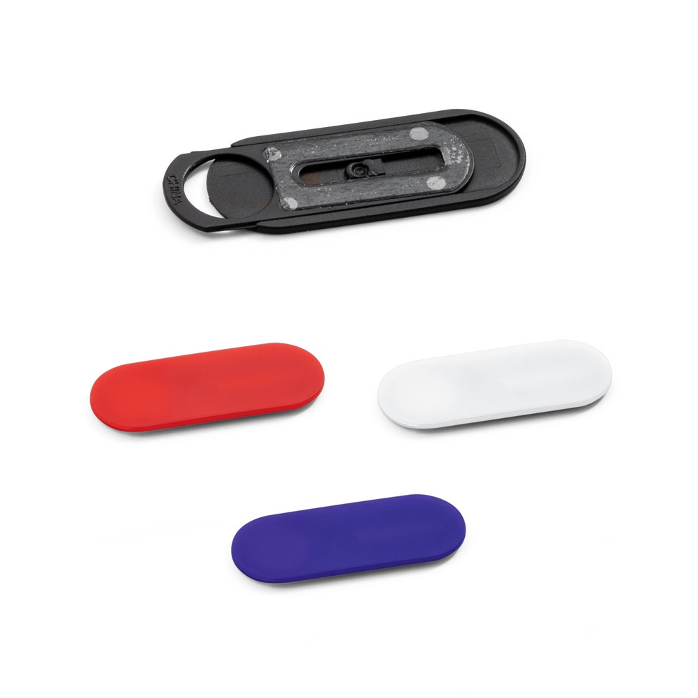 OCULTO. Cubierta para cámara web fabricada con ABS reciclado (100% reciclado).