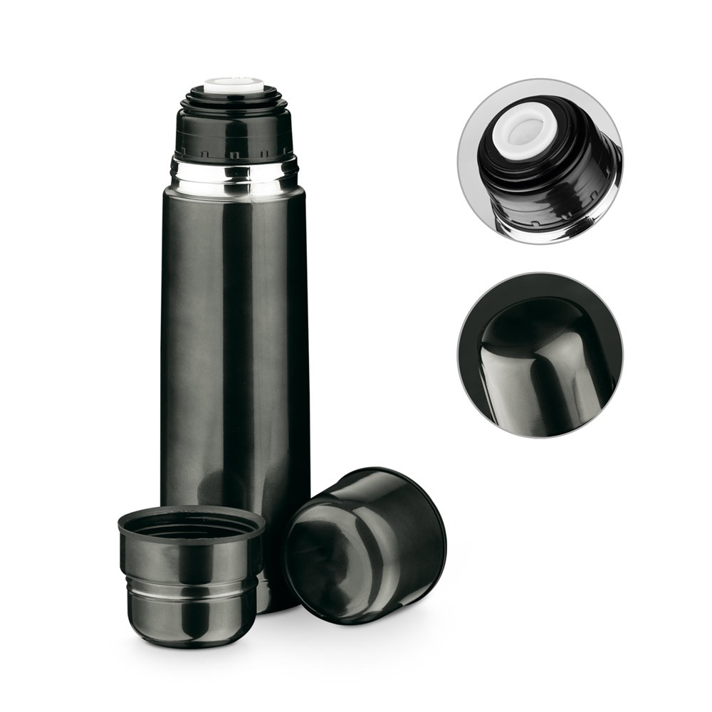 CALOR. Termo de acero inoxidable de 750 ml.