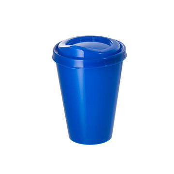FRAPPÉ. Vaso de PP reutilizable de 430 ml. - 114 - Azul real