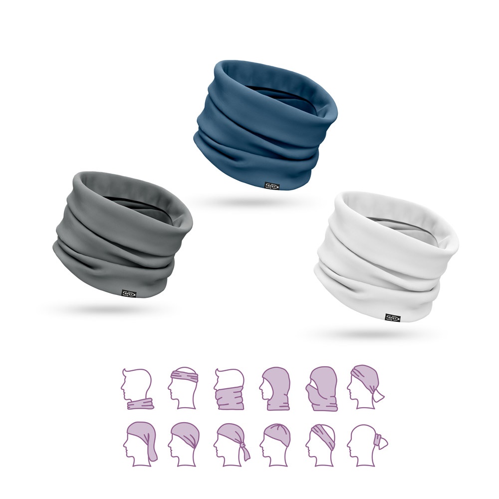 KOLKATA. Pañuelo multiusos fabricado en poliéster reciclado (100 % rPET) (120 g/m²)