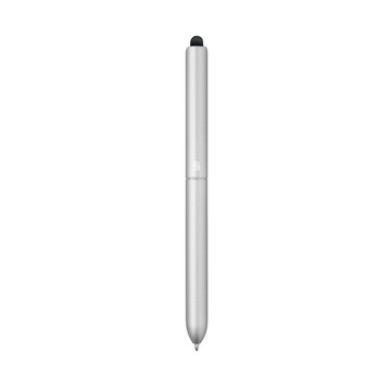81001. Bolígrafo de aluminio con punta táctil. - 127 - Cromo satinado