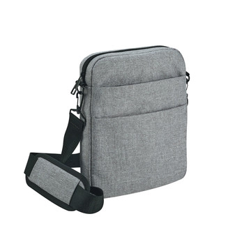 Bolso de hombro GRAPHS CROSS. 600D - 123 - Gris claro
