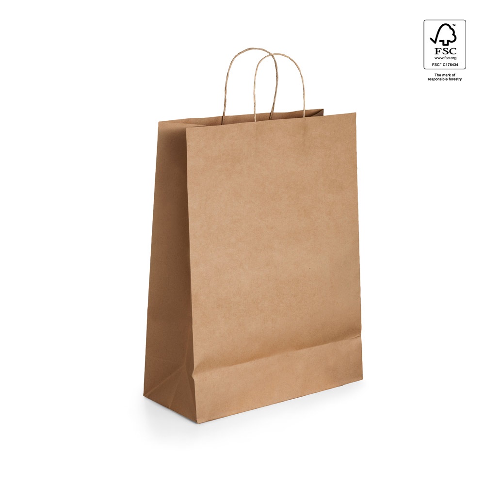 ELLEN. Bolsa de papel kraft (115 g/m²)