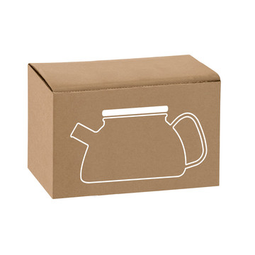 SNEAD. Tetera de vidrio de borosilicato con tapa de bambú de 750 ml. - 160 - Natural