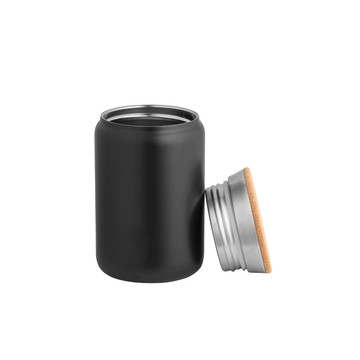 LAVINE 350. Termo de acero inoxidable de 350 ml. - 103 - Negro