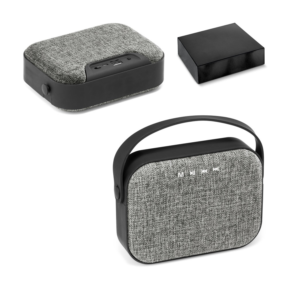 TEDS. Altavoz portátil de 6W con 4 horas de autonomía, fabricado en ABS.