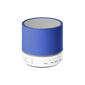 PEREY. Altavoz portátil con micrófono de ABS. - 114 - Azul real