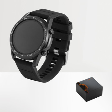 IMPERA II. Reloj inteligente con correa de silicona.