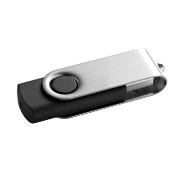 CLAUDIUS 32 GB. Memoria USB de 32 GB con clip metálico. - 103 - Negro