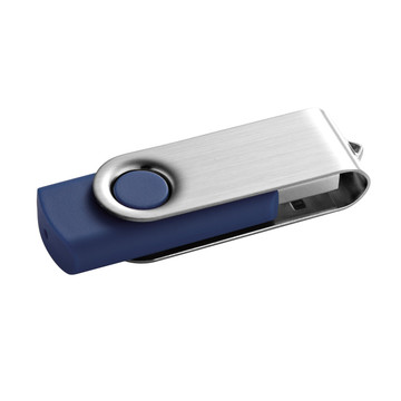 CLAUDIUS 32 GB. Memoria USB de 32 GB con clip metálico. - 104 - Azul