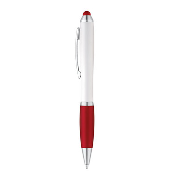 Bolígrafo SANS BK. con clip metálico. - 105 - Rojo