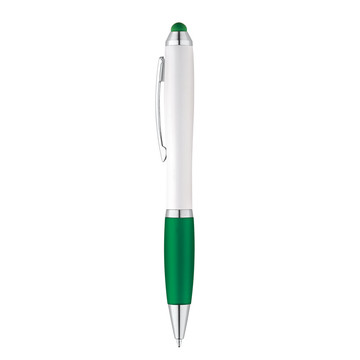 Bolígrafo SANS BK. con clip metálico. - 109 - Verde