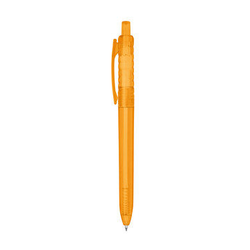 HYDRA. Bolígrafo fabricado en poliéster reciclado (100% rPET). - 128 - Naranja