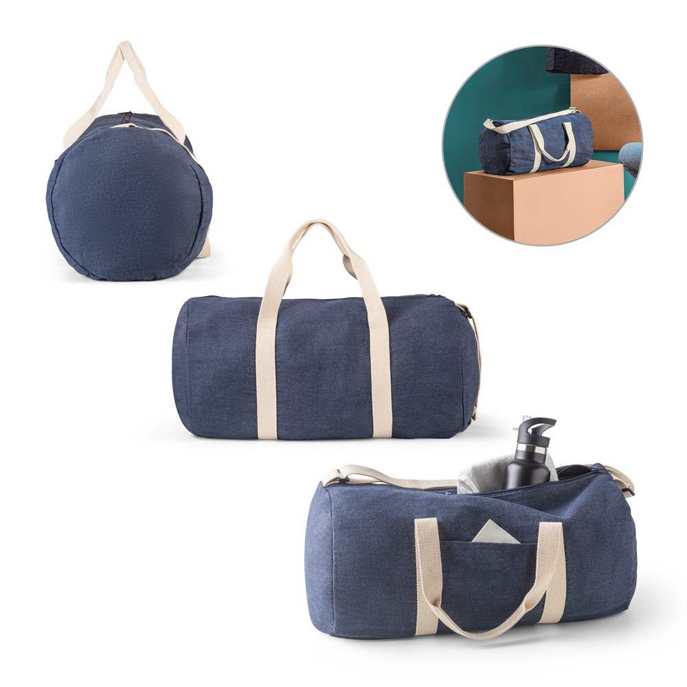 BOLSA VAQUERA. Bolsa deportiva vaquera (300 g/m²)