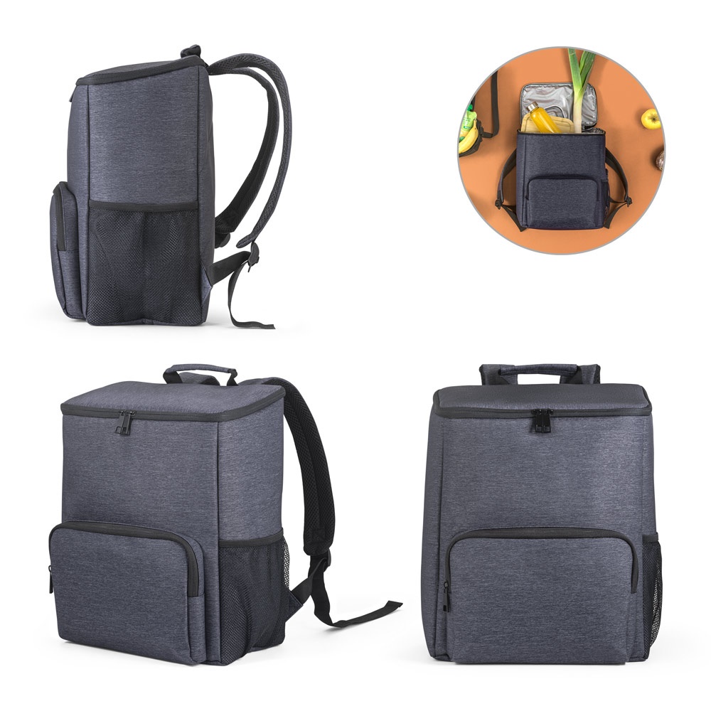 Mochila isotérmica BOSTON COOLER. 14L, nailon bicolor.